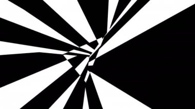 siyah-beyaz sürekli değişen döngü