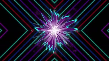 renkli sürekli değişen çizgiler