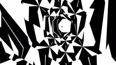 siyah-beyaz sürekli değişen döngü