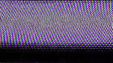 Soyut piksel dijital görsel animasyon. Başlıklarda, sunumlarda veya VJ kullanımında kullanmak için ideal döngüsüz renksiz geometrik patlayıcı etkisi görüntüsü. 