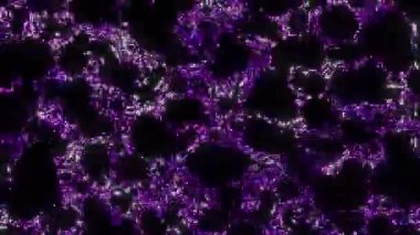 Piksel gürültüsü dijital görsel animasyon. Başlıklarda, sunumlarda veya VJ kullanımında kullanmak için ideal döngüsüz renksiz geometrik patlayıcı etkisi görüntüsü. 