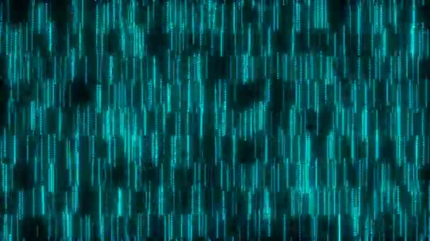 Хвильові Лінії Цифрова Візуальна Анімація Петлі Безшовні Абстрактні Геометричні Вибуховий — стокове відео
