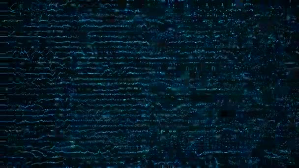 Хвильові Лінії Цифрова Візуальна Анімація Петлі Безшовні Абстрактні Геометричні Вибуховий — стокове відео