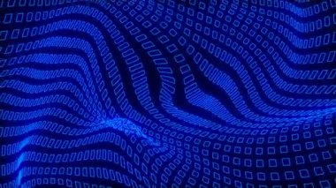 Kozmik ışıltılı dijital görsel animasyon. Başlıklarda, sunumlarda veya VJ kullanımında kullanmak için ideal döngüsüz renksiz geometrik patlayıcı etkisi görüntüsü. 