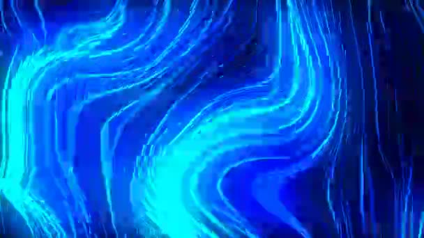 Космічне Сяйво Цифрової Візуальної Анімації Петлі Безшовні Абстрактні Геометричні Вибуховий — стокове відео