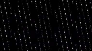 Çapraz çizgiler dijital görsel animasyon. Başlıklarda, sunumlarda veya VJ kullanımında kullanmak için ideal döngüsüz renksiz geometrik patlayıcı etkisi görüntüsü. 