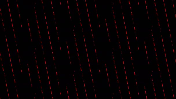 Kruislijnen Digitale Visuele Animatie Naadloze Abstracte Gekleurde Geometrische Explosieve Effectbeelden — Stockvideo