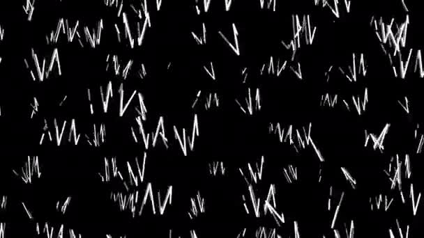 Digitale Visuelle Animation Mit Bewegungsraster Nahtlose Abstrakte Farbige Geometrische Effekte — Stockvideo