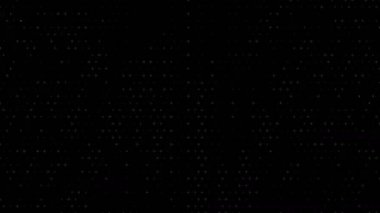 Beyaz desenli dijital görsel animasyon. Başlıklarda, sunumlarda veya VJ kullanımında kullanmak için ideal döngüsüz renksiz geometrik patlayıcı etkisi görüntüsü. 