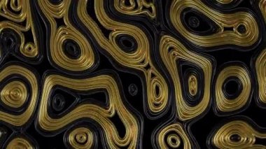 Trippy dalgası dijital görsel animasyon. Başlıklarda, sunumlarda veya VJ kullanımında kullanmak için ideal döngüsüz renksiz geometrik patlayıcı etkisi görüntüsü. 