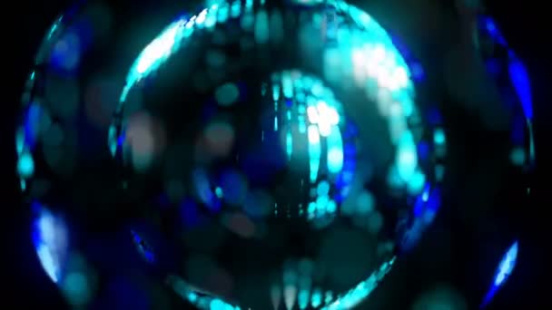 Цифрова Візуальна Анімація Мікросвіту Петлі Безшовні Абстрактні Геометричні Вибуховий Ефект — стокове відео