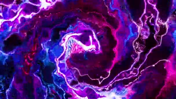 Noise wave digital visual animation. Looped seamless abstract colored geometric explosive effect footage ideal for use in titles, presentations or for VJ use. — Stock Footage Noise Wave Digital Visual Animation Looped Seamless Abstract Colored Geometric — Stock Video