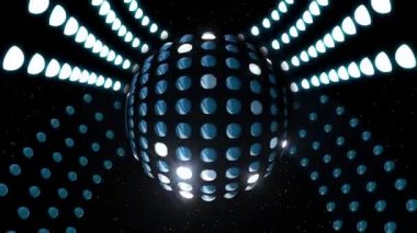 LED alan sarmal arka plan