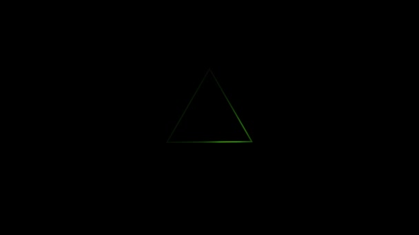 Fondo triangular abstracto — Vídeos de Stock