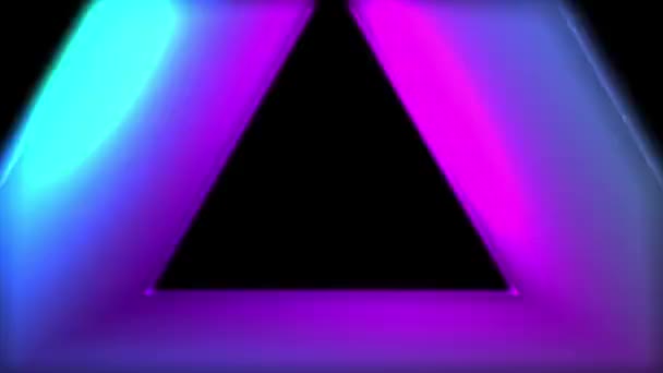 Fondo triangular abstracto — Vídeo de stock