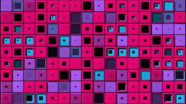 Bright Squares — Stock Video