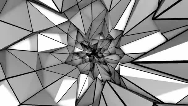 Abstracte geometrische lijnen — Stockvideo