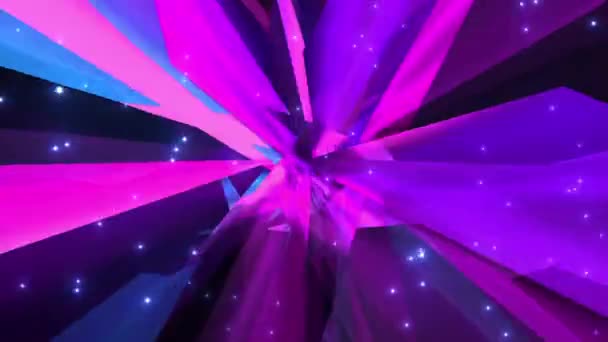 Espacio abstracto colorido — Vídeos de Stock