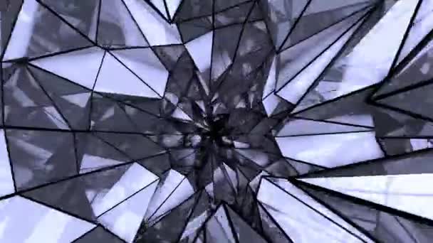Líneas geométricas abstractas — Vídeos de Stock