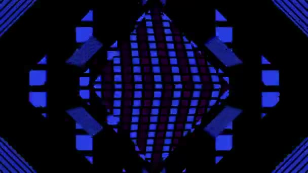 Abstracte Pulse Rhombus achtergrond — Stockvideo