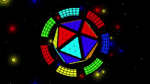 Renk Cosmos görüntüleri — Stok video
