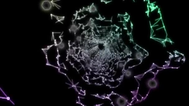 Galaxie noire abstraite Platon 