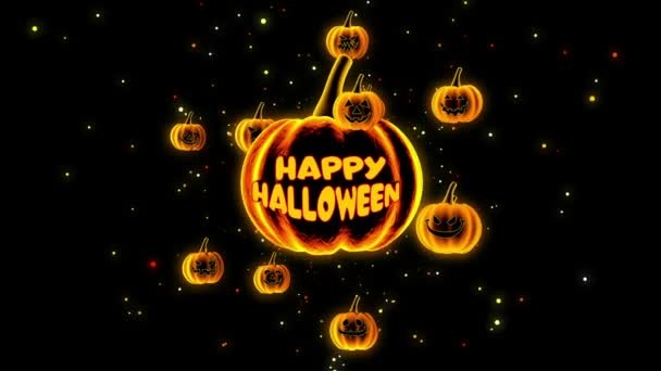 Halloween party bakgrund — Stockvideo