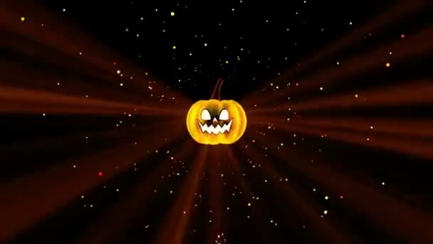 Hintergrund der Halloween-Party — Stockvideo