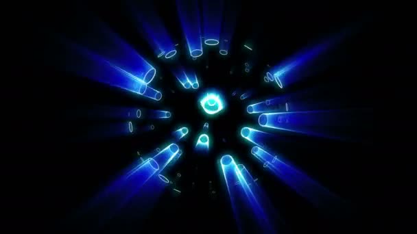 Discoball émouvant abstrait 