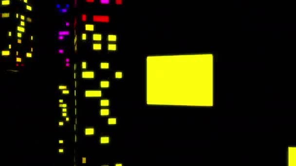 lumières de nuit de ville mobiles 