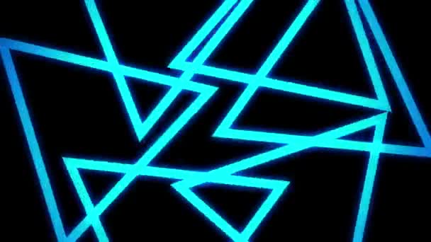 impulsion bleue en mouvement 