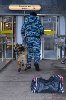 Eğitimli bir köpeği olan kadın polis ya uyuşturucu bulur ya da bagajdaki bombayı. Alman çoban köpeği..