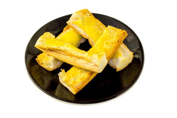 sarımsaklı ekmek plaka