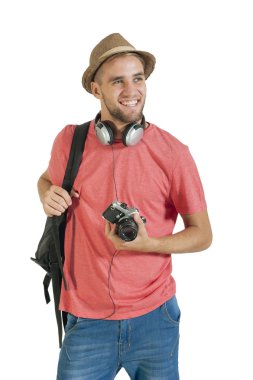 Turizm holding kamera 