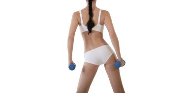 dambıl ile egzersiz erkek