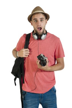 Turizm holding kamera 