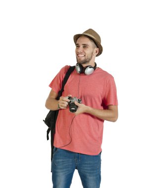 Turizm holding kamera 