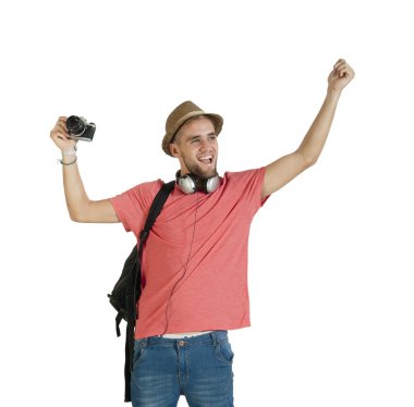 Turizm holding kamera 