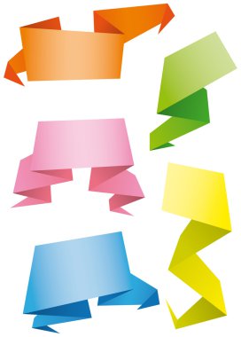 soyut geometrik etiketleri