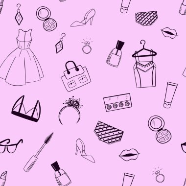 moda Dikişsiz desen