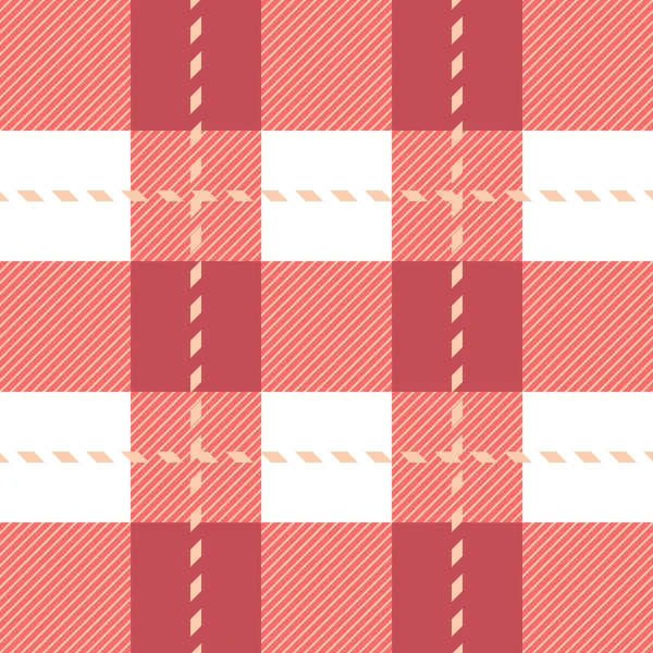 Plaid tartan rosa — Vettoriale Stock