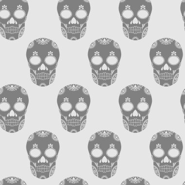 Gri kafatasları seamless modeli