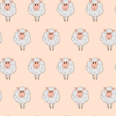 Dikişsiz koyun desen