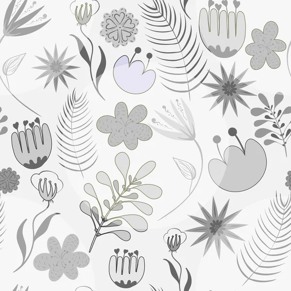 Seamless flovers pattern — Stock Vector