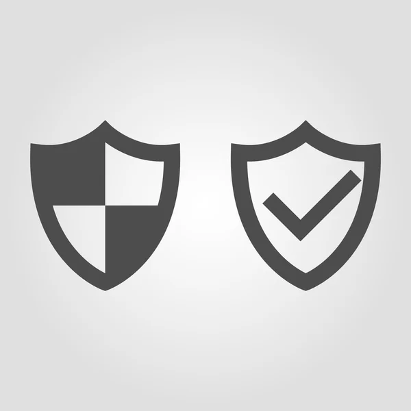 Security shield icons — Stock Vector