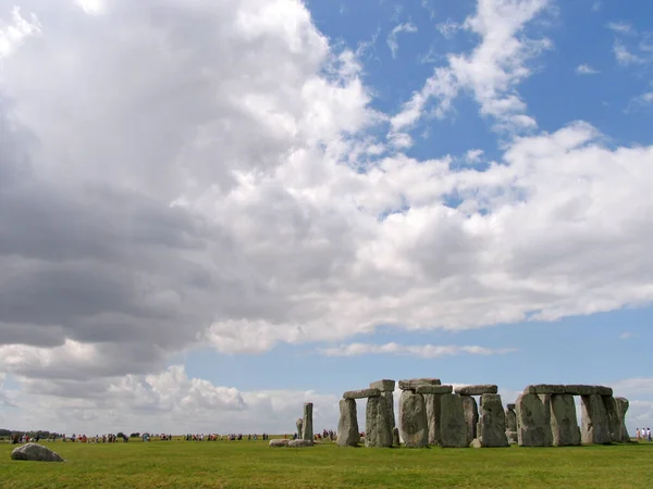 Wiltshire Royaume Uni Stonehenge Est Des Monuments Les Célèbres Royaume — Photo