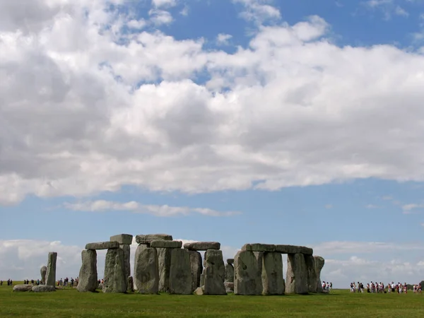 Wiltshire Royaume Uni Stonehenge Est Des Monuments Les Célèbres Royaume — Photo