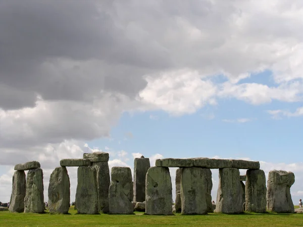 Wiltshire Royaume Uni Stonehenge Est Des Monuments Les Célèbres Royaume — Photo