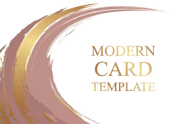 Modèle Carte Luxe Grunge Moderne Pour Affaires Présentation Salutation Avec — Image vectorielle