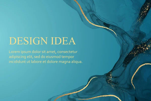 Moderno Fondo Acuarela Elegante Diseño Tarjeta Para Invitan Cumpleaños Boda — Archivo Imágenes Vectoriales